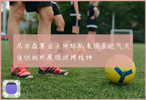 尼尔森赛后点评球队表现虽运气欠佳但始终展现拼搏精神